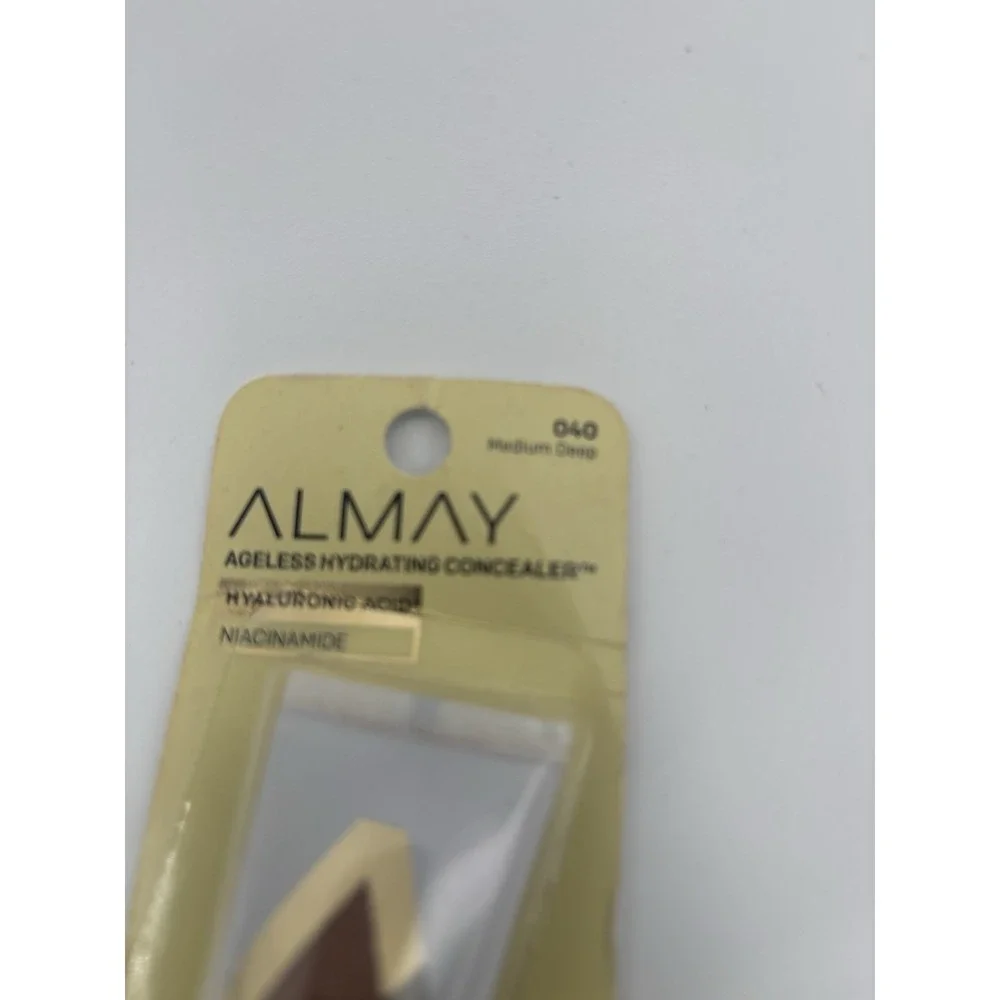 4 Almay Ageless Hydrating Concealer Sealed 0.37 fl oz‎ Each 040 - Medium Deep